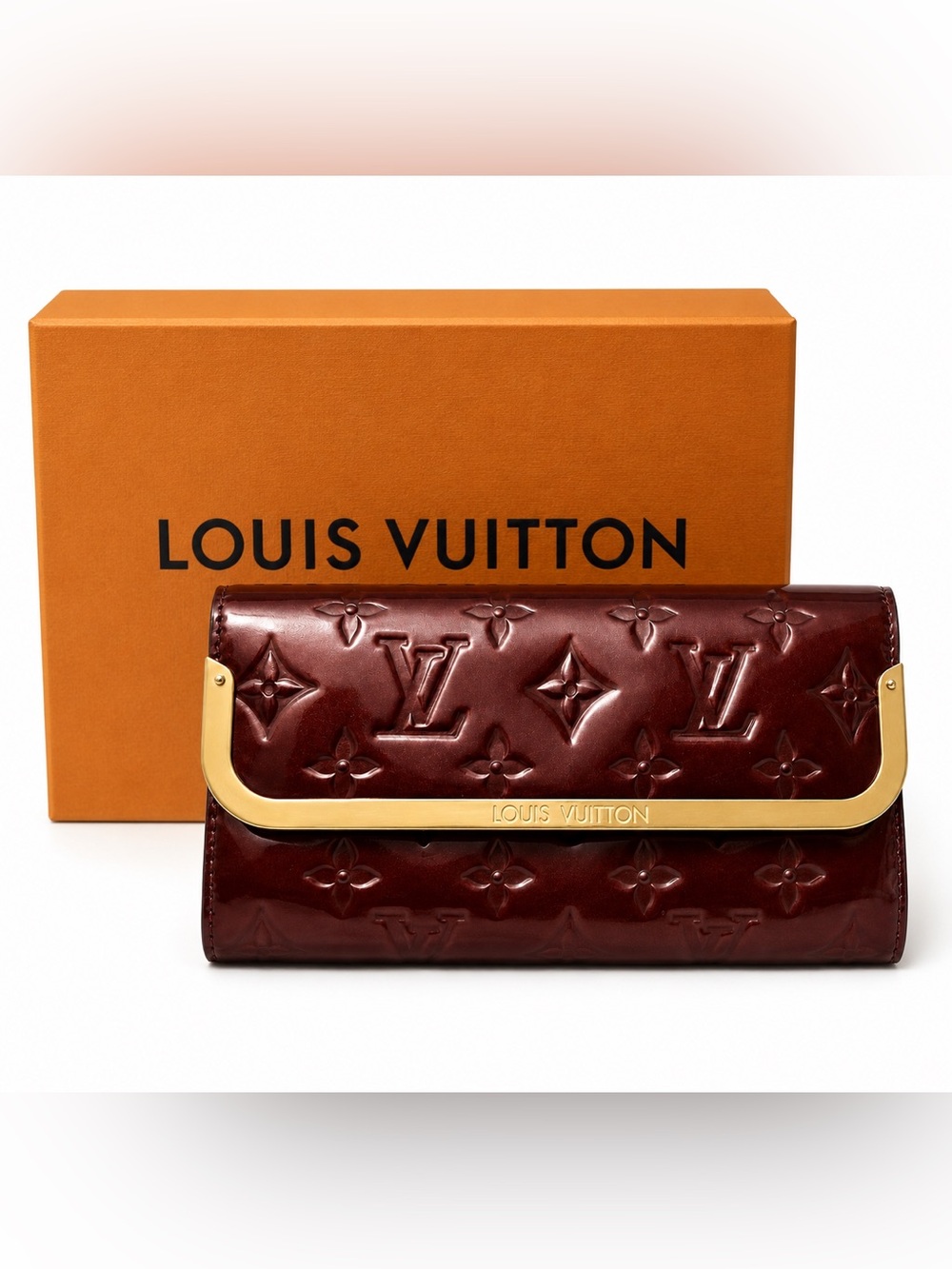 Louis Vuitton Rossmore Amarante Vernis Monogram Wallet